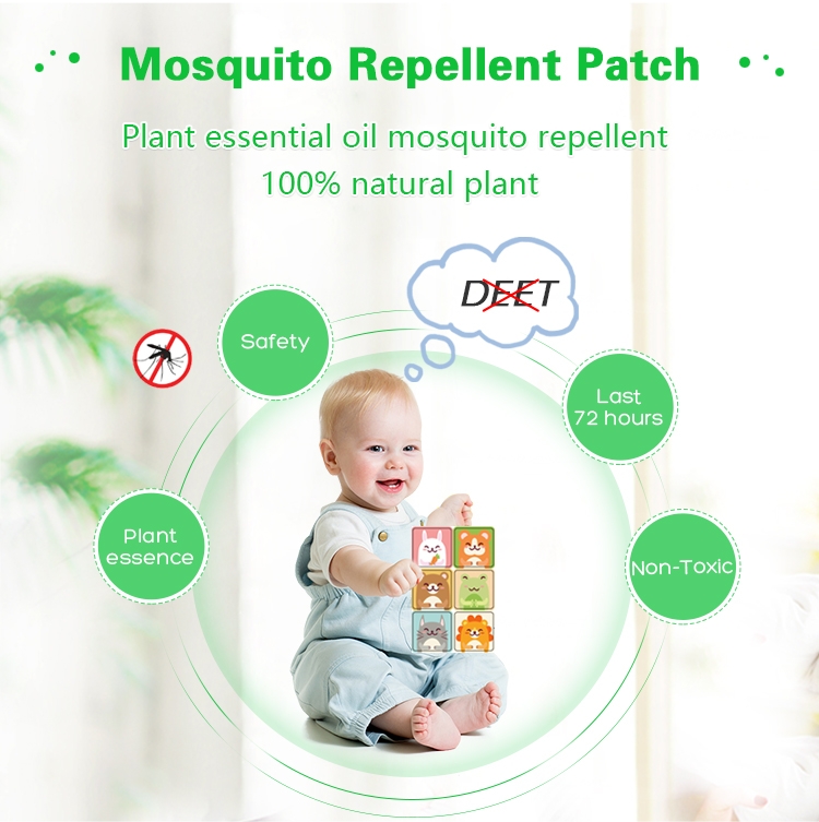 Kongdy|Mosquito Repellent Patch: a must-have artifact for summer travel