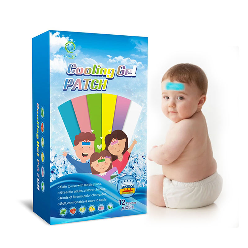Kongdy|Cooling Gel Patch Magic: Instant Relief for Headaches, Muscle Pain & More!